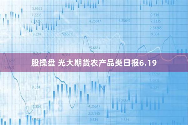 股操盘 光大期货农产品类日报6.19